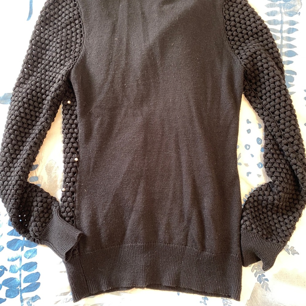 Black Alannah Hill wool cardigan size 10 - Picture 2 of 3